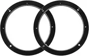 MUELODSIC 1 Pair Automotive Speaker Spacer Ring Plastic Mounting Bracket for Enhanced Sound Quality Easy DIY Installation and Improved Car Audio Experience