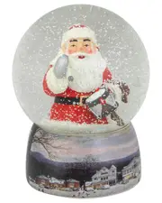 Northlight 6.5in Norman Rockwell fta Drum For Tommyft Christmas Snow Globe