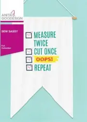 Sew Sassy Anita Goodesign Embroidery Machine Design CD NEW