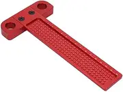 T Type Square Ruler Woodworking Aluminum Alloy Scriber Measuring Carpentry Marking Tool(T-160)