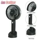 Mini Fan Portable Desk Fan Hand-Held Cooler Cooling Usb Rechargeable AU