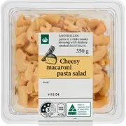 Woolworths Cheesy Macaroni Pasta Salad 350g