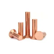 M5 M6 M8 Copper Rivets Countersunk Head Solid Percussion Rivet Cap GB869