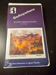 Go Anywhere Wooden Jigsaw Puzzle- Grand Canyon of the Colorado