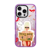 iPhone 16 Pro Impact Case MagSafe Compatible Modern Lady