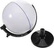 Milisten DIY Blank Globe Model for Coloring Rewritable Educational Globe with Stand for Interactive Geography Learning Creative Expression and Classroom Decor