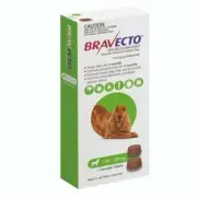 Bravecto Medium 10-20kg Green Dog Flea Treatment Chew Kills Fleas & Ticks 2