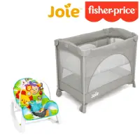 在飛比找momo購物網優惠-【Joie】kubbie 可攜式嬰兒床-mo限定版福利品+費