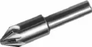 ​1/4 HIGH SPEED STEEL 60° 6 FLUTE CHATTERLESS COUNTERSINK USA 495