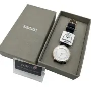 SEIKO METRONOME WATCH SMW002APN Metronome Watch Elegant Series White Navy