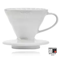 在飛比找博客來優惠-HARIO V60白色02磁石濾杯