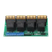4 Way Relay Module Control Panel Optocoupler Isolation 30A YYG‑4 DC12V