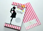 Ready To Pop Dark Pink - Baby Shower Scratch Off Game Pack