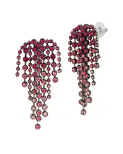 Sphera Milano Pink Ombre Tassel Earrings