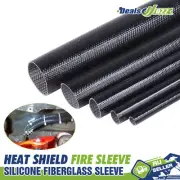 Heat Shield Fire Sleeve Thermal Protection For Cables Hoses Pipes Easy Insertion