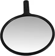 Large Handheld Mirror with Ergonomic Handle for Men and Women Salon Mirror for Full View and Back Observation Portable Haircut Tool for Barbers and Home Use