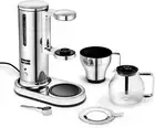 1.25 L Electric Drip Filter Coffee Maker Brewer Stainless Steel Glass Carafe