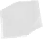 VILLFUL Currency Pages for Banknote Storage Sleeves Per Bag for Displaying Commemorative Banknotes and Protecting Currency Collections