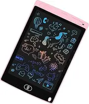 Fravsiu LCD Writing Tablet for Kids, 8.5 inches Educational Doodle Board with Colorful Display, Smart Drawing Pad to Boost Imagination for Family, Friends, and Creative Learning