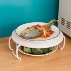 Steaming Accessories PP Microwave Oven Shelf Household Holder Cookware Portable
