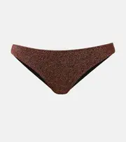 [Eres] Eres Etincelant lurex® bandeau bikini bottoms AU 10 brown