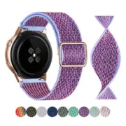 Nylon Strap Fabric Elastic Band For Samsung Galaxy Watch 3 4 5 Active 2 40 44mm
