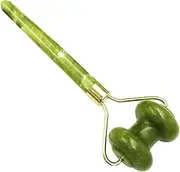PACKOVE Natural Jade Roller Facial Massage Tool Portable Skin Care Massage Stick for Aging and Relaxation Easy to Hold and Use Lightweight and Comfortable Design