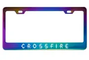 Neo Chrome License Plate Frame For Crossfire