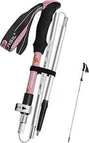Hiking Poles | Retractable Walking Stick,Portable Balance Support, Hiking Assistant Aid for Outdoor Camping Gear Accessories