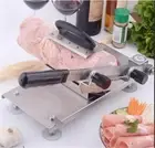 Manual Stainless Steel New Frozen Meat Slicer Beef Slicing Machine ST208B qm