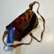 New Pendleton AZTEC Southwest Shoulder CROSSBODY BARREL Bag Toiletries Pack