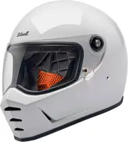 Biltwell Lane Splitter, full face helmet , color: White , size: M