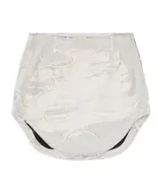Diesel Distressed De-Ada-Fsg1 Denim Mini Skirt 24,26,28 light gray