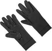 [POPETPOP] 1 Pair Copper Fiber Compression Gloves Full Finger Elastic Non Slip Gloves for Outdoor Sports Cycling Fitness Workouts Durable Hand Protection with Enhanced Grip and Comfort