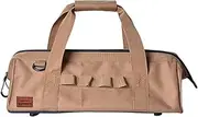 Camping Tool Bag Large ty Wide Mouth Storage Tool Bag Water Resistant Gear Bag Sturdy Bottom Sand