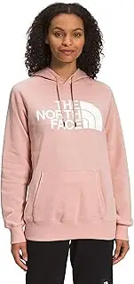 [THE NORTH FACE] Women's Half Dome Pullover Hoodie, Pink Moss/TNF White, Small