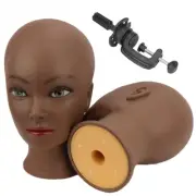 Female Bald Mannequin Head Practice Training Styling Wigs Making Stand Holder