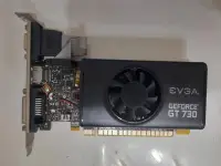 在飛比找露天拍賣優惠-EVGA 艾維克 GEFORCE GT 730 2G 顯示卡