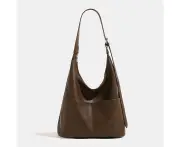 Women Crescent Hobo Bags Trendy Purses Brown