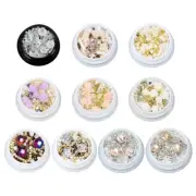 Art Studs 3D Art Decoration Pearls Flatback Studs And Rhinestones