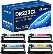 DR223CL Drum Unit Set 4 Pack Replacement for Brother DR-223CL DR 223CL MFC-l3710CW MFC-L3770CDW MFC-L3750CDW HL-L3270CDW HL-L3290CDW Printer Drum, Not Include Toner