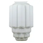 Bergerac Glass Shade 6 1/4&quot; Fitter, Opal Matte