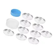 Cloth Bag Cover Buttons Kit Round Button Base Crafts Buckle Making Tools 40MM