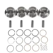 4x Stuck Engine Pistons & Rings Kit 623597 for Chevy Aveo / Aveo5 1.6L l4 04-08 (for: Daewoo)