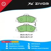 New PROTEX Brake Pads For FORD COURIER PE PG. PH 2.6L G6 #DB1366UP