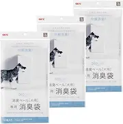 GEX Deocare Deodorizing Pail Dog Deodorizing Bags, 10 Sheets x 3 Packs