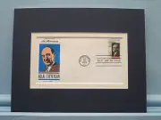Adlai Stevenson vs. Dwight Eisenhower & the First day Cover of his stamp