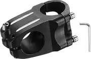 uxcell 31.8mm Bike Stem 7 Degree 40mm Aluminum Alloy Bicycle Handlebar Stem with Hex Wrench for Mountain Road Bike BMX MTB Cycling, Black