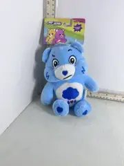 CARE BEARS Grumpy Bear 9" SOFT PLUSH SQUEAKY DOG TOY New!