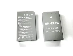 FOR NIKON EN-EL24 ENEL24 相機 鋰電池 Nikon 1 J5 相容原廠充電器